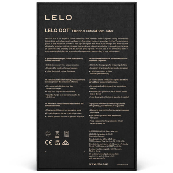 Lelo - dot estimulador de clÍtoris - verde agua