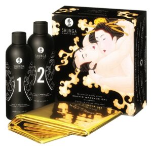 Shunga gel de masaje erotico cuerpo a cuerpo oriental melon mango