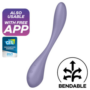 Satisfyer - g-spot flex 5 multi vibrador lila