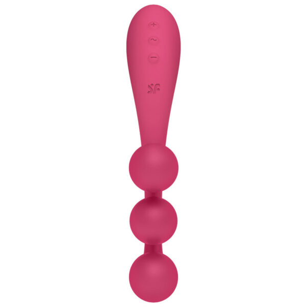 Satisfyer - tri ball 1 multi vibrador rojo