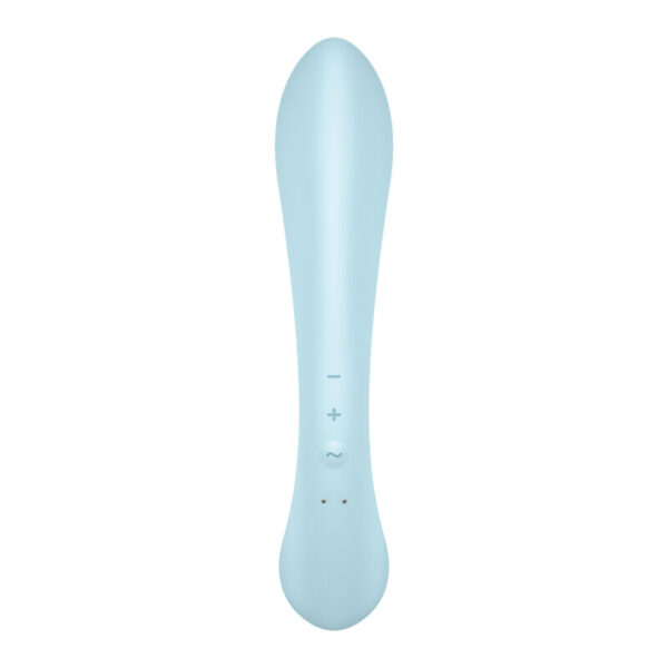 Satisfyer - triple oh vibrador hÍbrido azul
