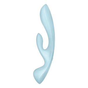 Satisfyer - triple oh vibrador hÍbrido azul