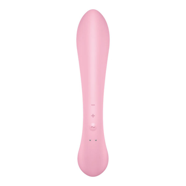 Satisfyer - triple oh vibrador hÍbrido rosa