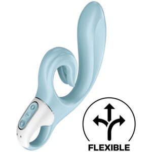 Satisfyer - love me vibrador rabbit azul