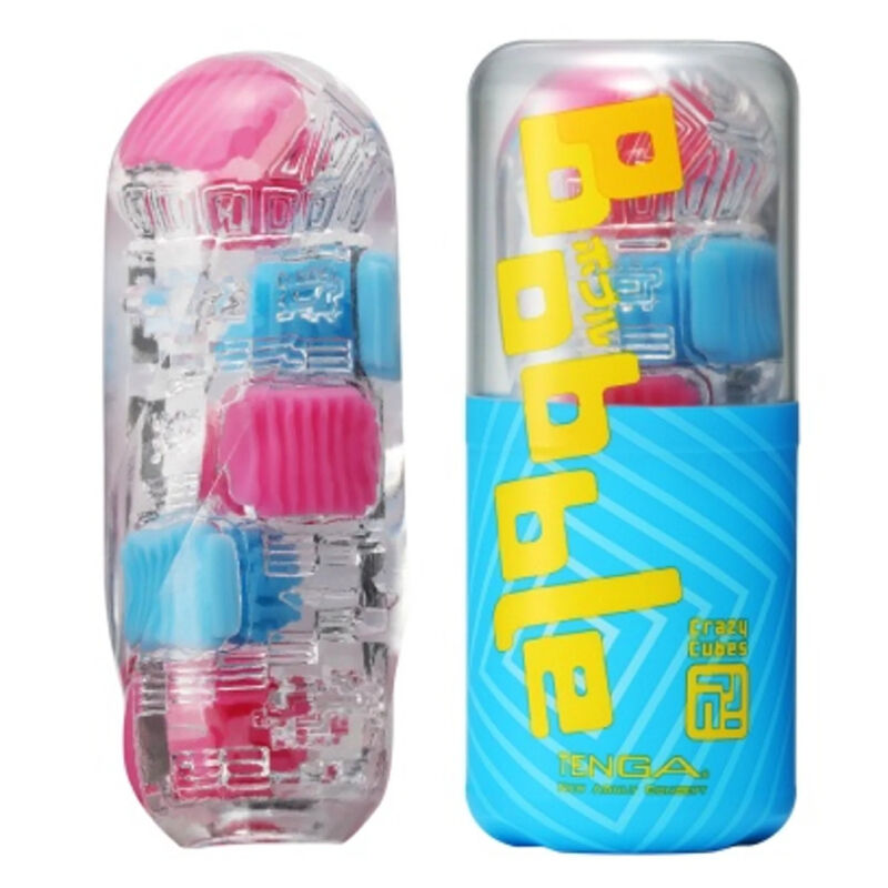 Tenga - bobble crazy cubes masturbador