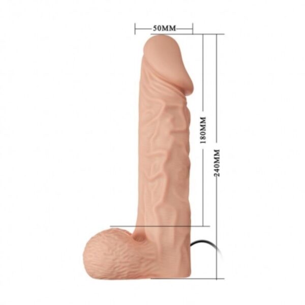 Baile - ultra passionate harness 24 cm natural