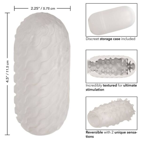 Calexotics - reversible nubby stroker