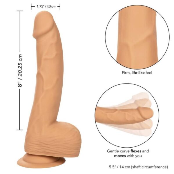 Calexotics - silicone studs 20.32 cm skin