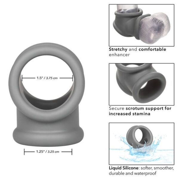 Calexotics - alpha precision ring gris