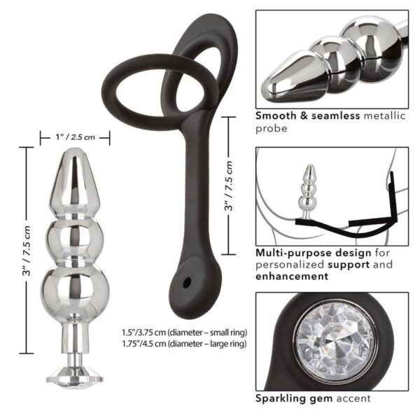 Calexotics - star fucker beaded plug