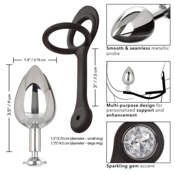 Calexotics - star fucker xl teardrop plug