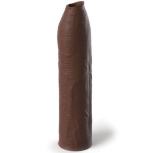 Fantasy x- tensions - pipedreams extension sleeve uncut 17,78 cm brown