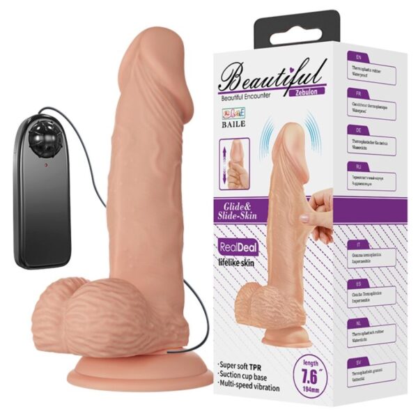 Baile - beautiful encounter zebulon vibracion 19.4 cm natural