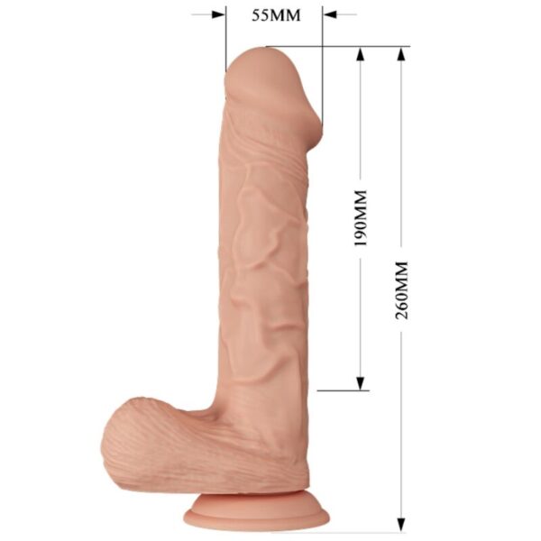 Baile - beautiful encounter berqrisi vibracion 26 cm natural