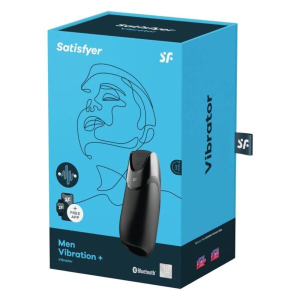 Satisfyer - men vibration+ negro