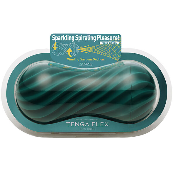 Tenga - flex fizzy green masturbador