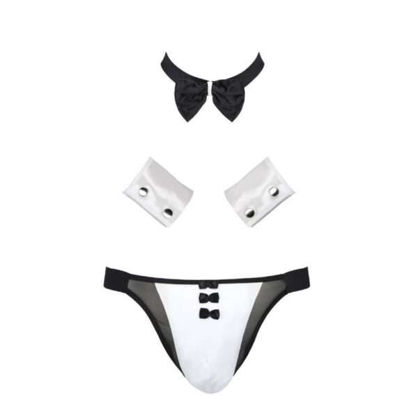 Passion - 036 slip alfrojo negro l/xl