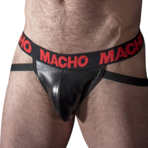 Macho - mx25rc jock cuero rojo s
