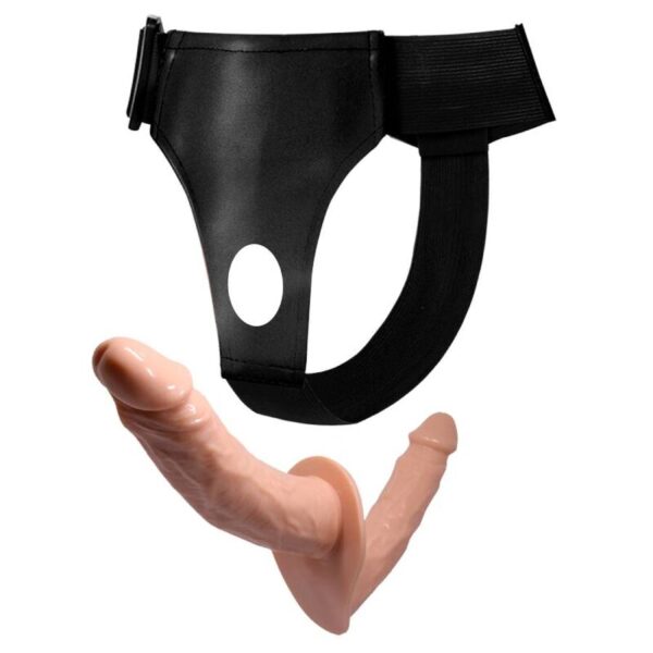 Baile - ultra passionate harness dobles dildos con arnÉs