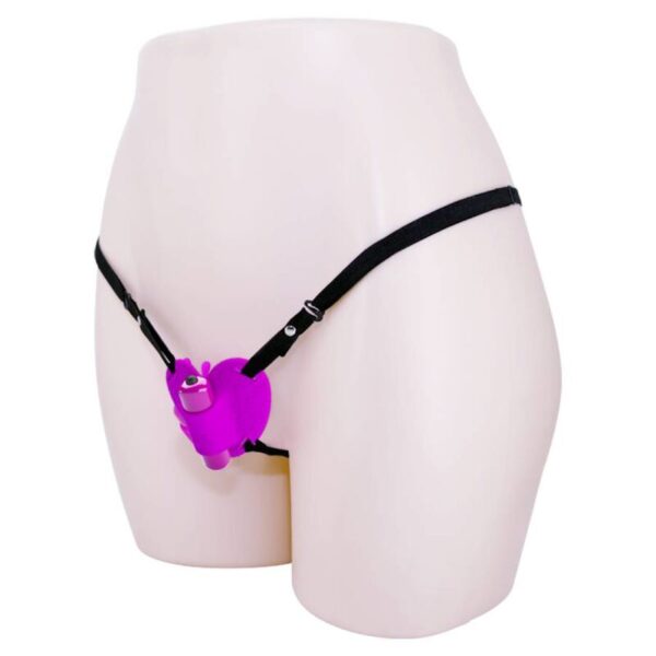 Pretty love - masajeador de clitoris heartbeat 10 modos de vibracion morado