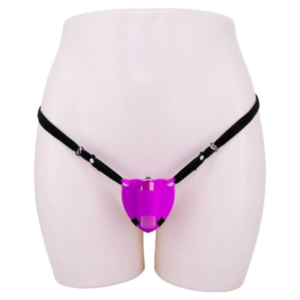 Pretty love - masajeador de clitoris heartbeat 10 modos de vibracion morado