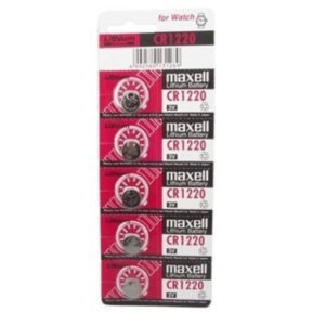 Maxell - pila boton litio cr1220 3v blister*5