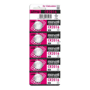 Maxell - pila boton litio cr2016 3v blister*5