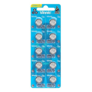 Vinnic - pila boton alcalina ag13 l1154f lr44 blister*10