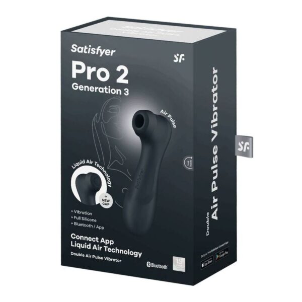 Satisfyer - pro 2 generaciÓn 3 negro bluetooth & app