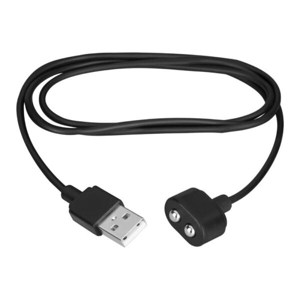 Satisfyer - cable usb cargador negro