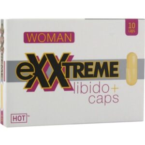 Hot - exxtreme cÁpsulas aumento lÍbido mujer 10 cps