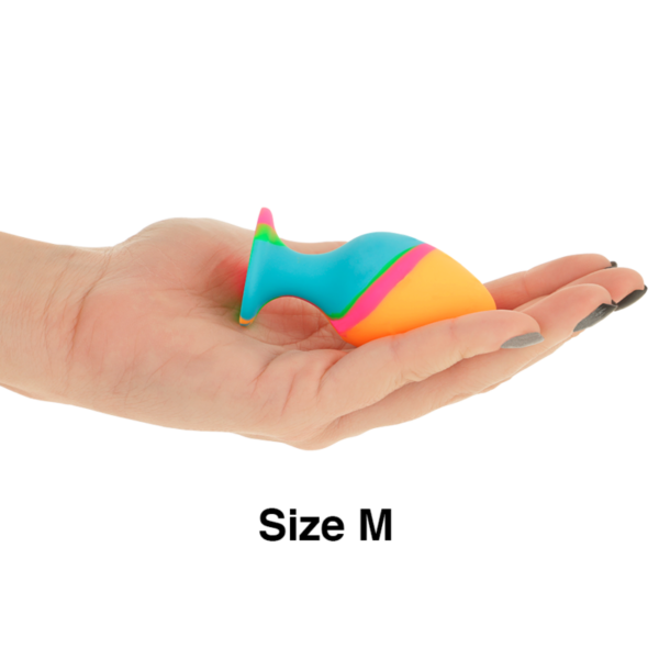 Intense - set plug silicona multicolor