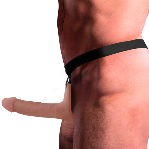 Intense - arnÉs hueco con dildo silicona 16 x 3.5 cm