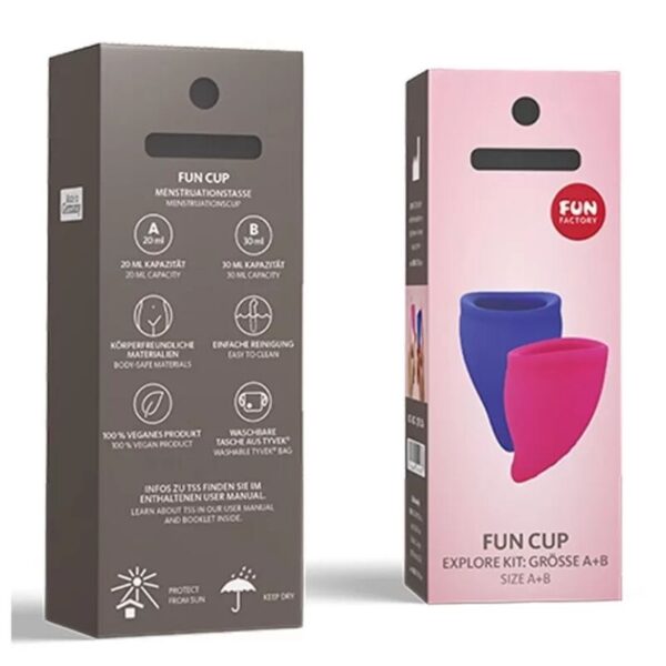 Fun factory - fun cup explore kit rosa y ultramar