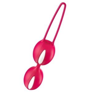 Fun factory - dÚo de smartballs blanco/rojo india