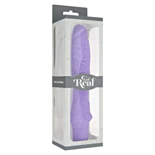 Get real - classic large vibrador morado