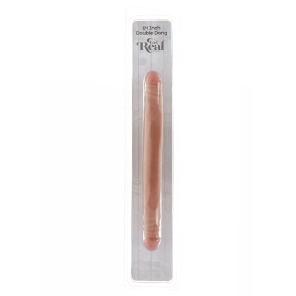 Get real - doble dong 35 cm natural