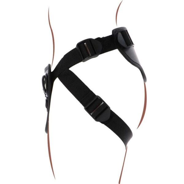 Get real - strap-on deluxe harnes negro