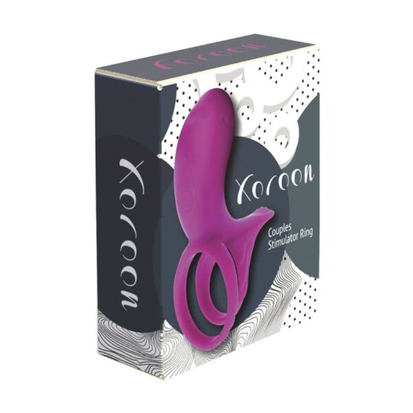 Xocoon - anillo vibrador para parejas fucsia