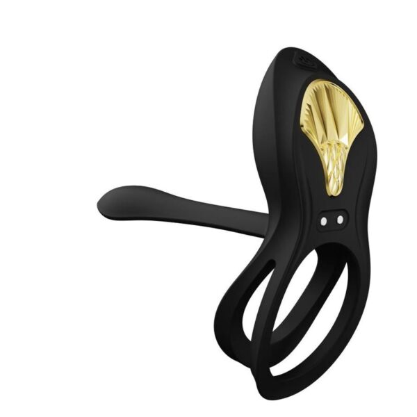 Zalo - bayek anillo vibrador control remoto parejas negro