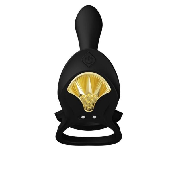 Zalo - bayek anillo vibrador control remoto parejas negro