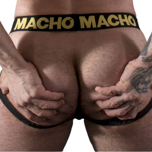 Macho - mx25ac jock cuero amarillo xl