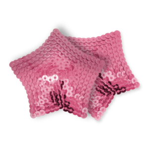 Ohmama fetish - pezoneras estrella lentejuelas rosa