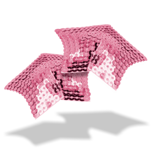 Ohmama fetish - pezoneras estrella lentejuelas rosa