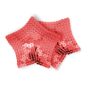 Ohmama fetish - pezoneras estrella lentejuelas rojo