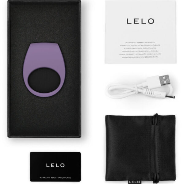 Lelo - tor 3 anillo vibrador violeta