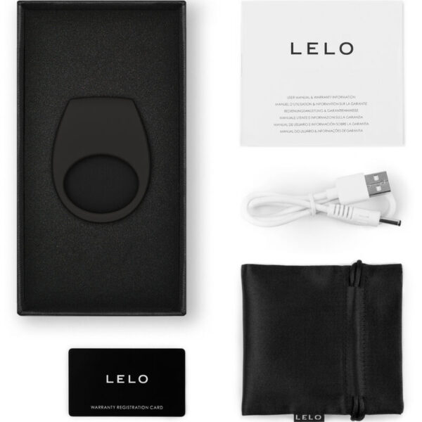 Lelo - tor 3 anillo vibrador negro