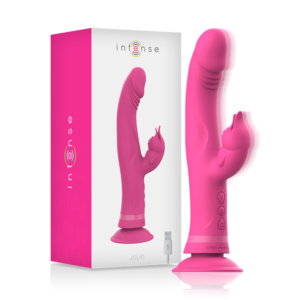Intense - julio vibrador rabbit silicona rosa