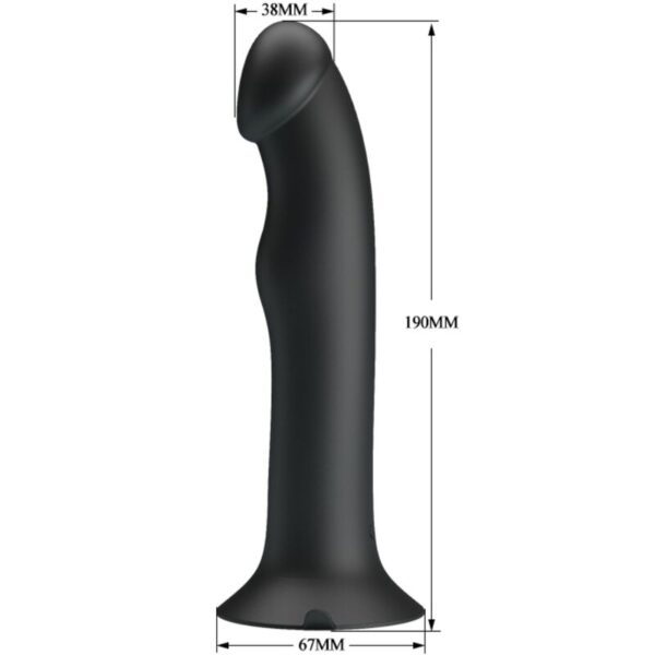 Pretty love - murray vibrador y succionador de clitoris negro