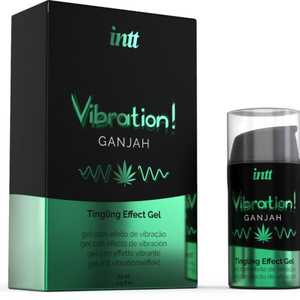 Intt - potente estimulante Íntimo gel vibrador liquido cannabis 15ml